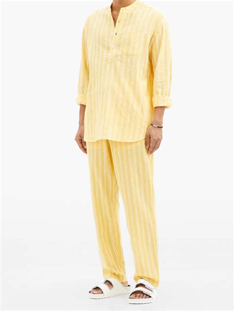 ysl tunic|tunic shirt in striped cupro .